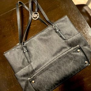 Michael Kors Medium Black Logo Purse